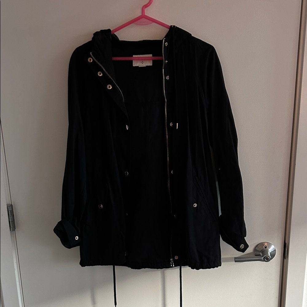 Elegant Black Utility Jacket for Women